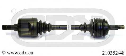 CDX 210352/48 Drive Shaft